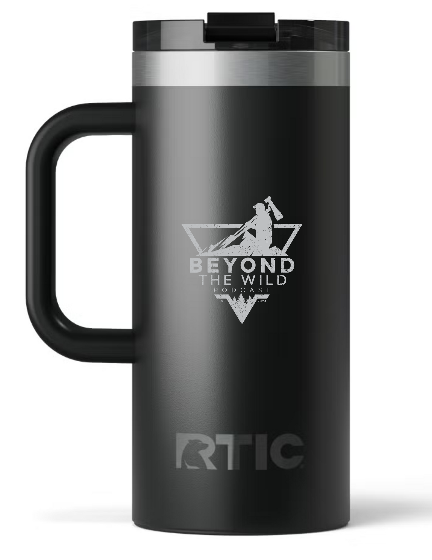16 oz RTIC Coffee Cup, Lazer Engraved